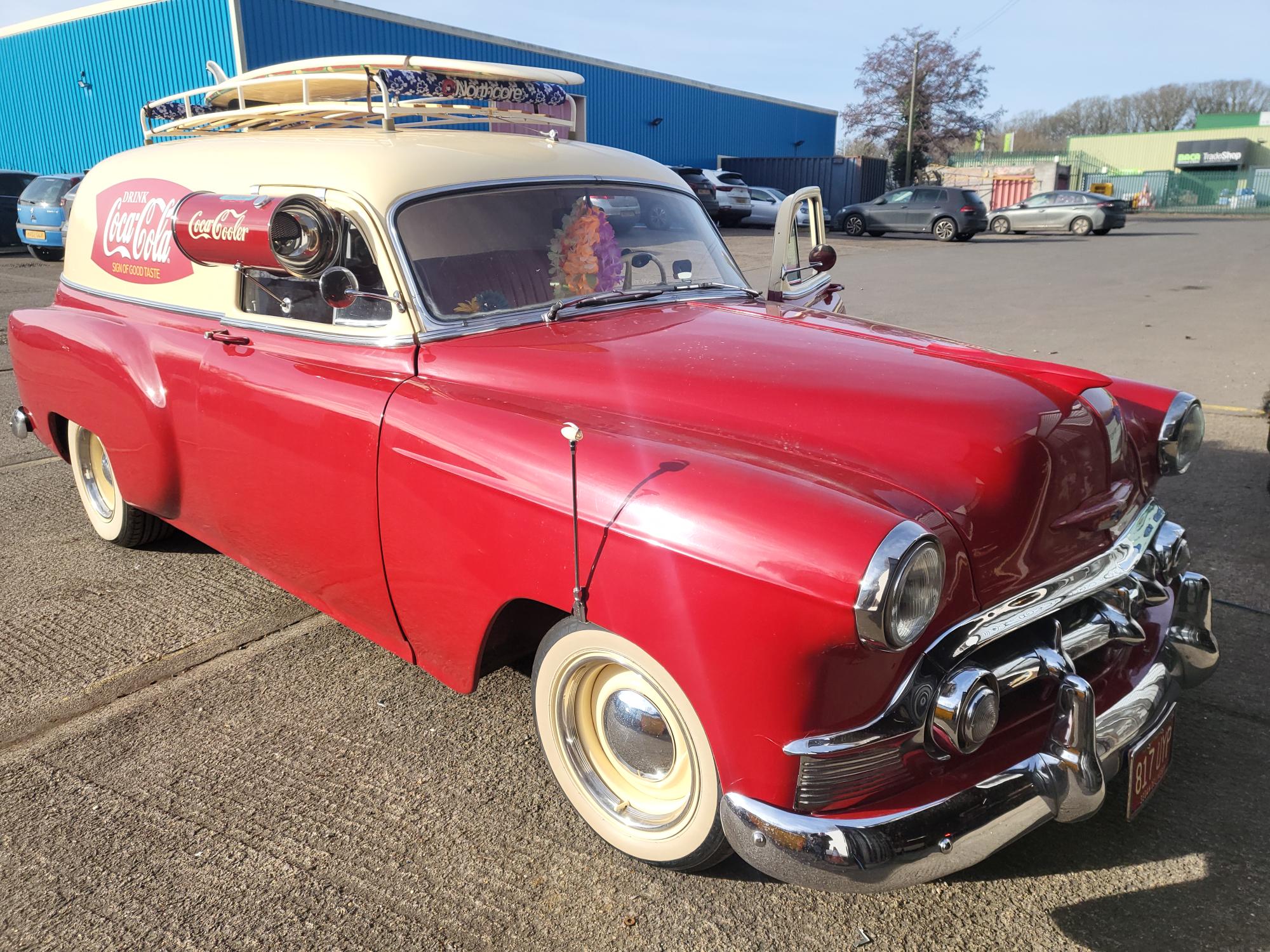 Coca-Cola classic car build