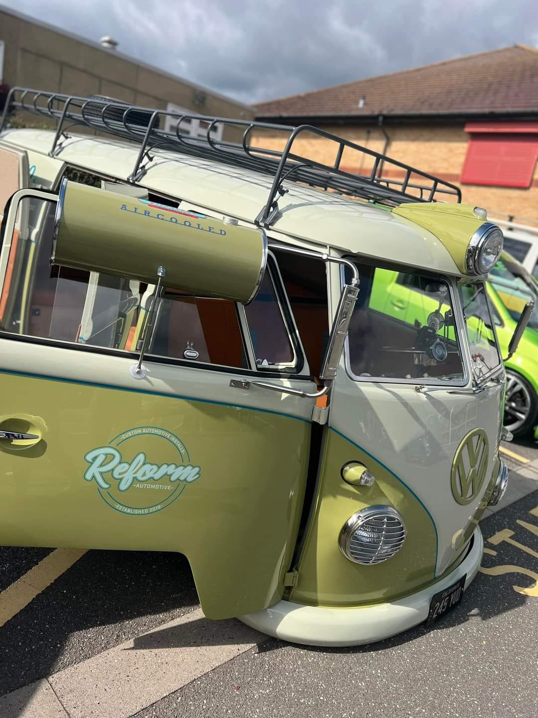 Green Aircooled VW build